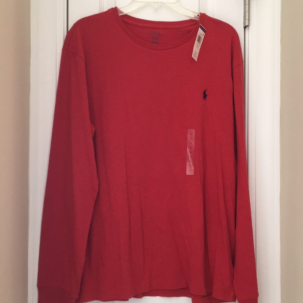 NWT Men’s Polo RL long sleeve T-shirt